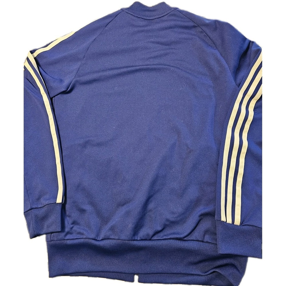 Adidas SST Jogging Track Jacket Full Zip Youth Blue - Picture 3 of 3
